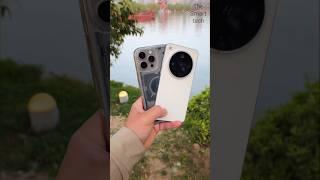 iphone 16 pro max vs Oppo find X8 Ultra Camera test  #youtubeshorts #shorts