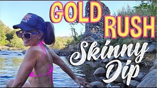 Skinny Dipping on a Hot Day at Sutter's Mill, Where Gold Was First Discovered in California