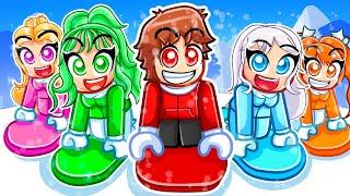 I Spent $100,000 To Rizz MY CRAZY FAN GIRLS In Sledding Simulator...