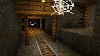 Minecraft cave sounds with scary images
