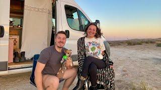 Caught in a Desert Wind Storm in Our Campervan