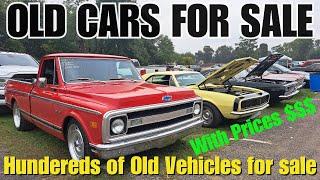 Looking for Gems in a HUGE Car Show with HUNDREDS of Old Cars for Sale | Carlisle Car Corral 2024