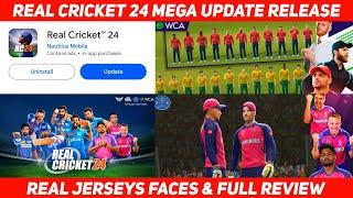 Real Cricket 24 New Update Released Full Review | IPL In Quick Match | Licence Team RC24 Update