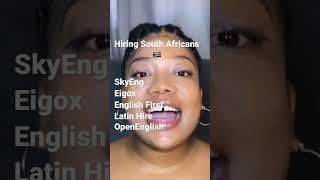 *No Qualification | Esl online teaching Platforms | Hiring SA #esltutor #makingmoney #eslteacher