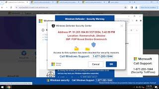 1-877-200-1844 fake Windows Support number removal video.