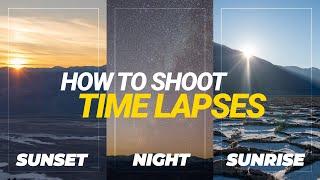 How to Shoot Time Lapses using the Sony A7IV