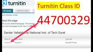 2024 turnitin instructor that check plagiarism and AI with free class ID and enrollment key