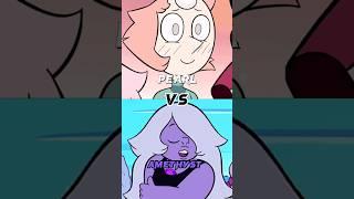 Pearl vs Amethyst #stevenuniverse #pearl #amethyst #shorts