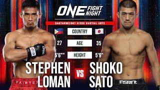 Stephen Loman vs. Shoko Sato | Full Fight Replay