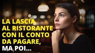 La Lascia Al Ristorante Con Il Conto Da Pagare, Ma Poi...