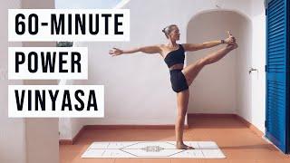 60-MINUTE POWER VINYASA | Int/Adv Yoga Flow | CAT MEFFAN