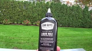 Car Guys Detailing Liquid Wax Review | Auto Fanatic