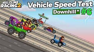 THE FASTEST CAR in Hill Climb Racing 2 (DOWNHILL) - GamePlay