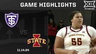 St. Thomas (MN) vs. #8 Iowa State Game Highlights | 2024-25 Big 12 Women's Basketball