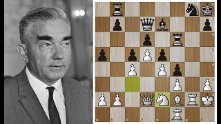 Александр Котов: Фантастическая ЖЕРТВА Ферзя в партии с Авербахом! Шахматы.
