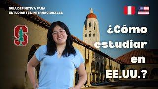 PERUANA EN STANFORD: ¿Cómo estudiar en Estados Unidos? + Becas Completas