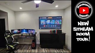 AKBoarder22's New Stream Room! A Tour of My Gaming Lounge!