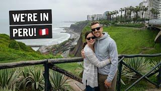 We're in PERU!  The BEST two days in Lima!