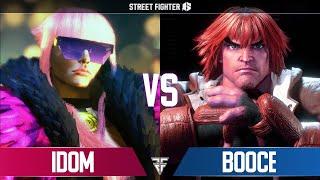 SF6  iDOM ( Manon ) VS Booce ( Ken )  Street Fighter 6 High Level Gameplay!