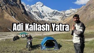 भगवान के दर्शन ️ Gaurikund Trek | Adi Kailash Darshan | Parvati Kund | Uttarakhand Bike Ride