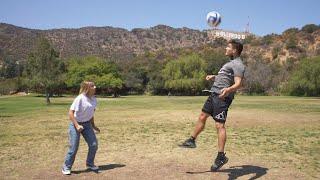 2-TOUCH CHALLENGE AT THE HOLLYWOOD SIGN ️