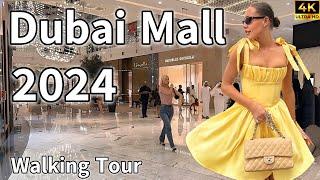 Dubai Mall  World’s Most Luxurious Shopping Mall! [ 4K ] Walking Tour