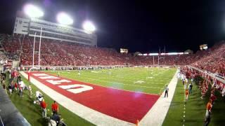 Time-lapse of Rice-Eccles Stadium at the 2012 BYU Utah game