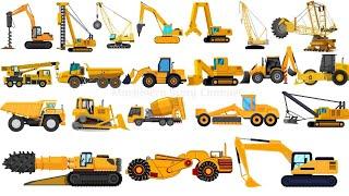 MACAM-MACAM ALAT BERAT | Excavator, Dump Truck, Bulldozer, Vibratory Roller, Bucket Wheel Excavator