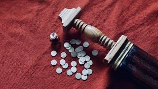 Making Anglo-Saxon Coins for Sale | Early Medieval Coin Striking by Hand