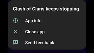 Clash of Clans Keeps Stopping How To Fix || COC Not opening after winter update 2022 problem Solved