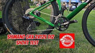 Test breve Shimano GRX 2x12v Di2