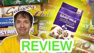 Cadbury's Dairy Milk Twisted Buttons Review