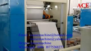 paper napkin tissue machine with 2 colors printing & Lamination | China manufacturers