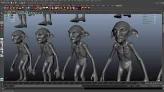 maya viewport 129 millions tris