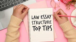 Structure a law essay