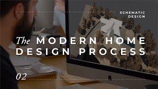 Schematic Design // Modern Home Design Process : Phase 02