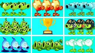 Tournament 8 Best Pea Plants - Who Will Win? - PvZ 2 Plant Vs Plant