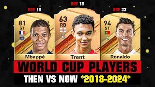 THIS IS HOW FIFA WORLD CUP 2018 PLAYERS LOOKED 6 YEARS AGO VS NOW!  ft. Trent, Mbappe, Ronaldo…