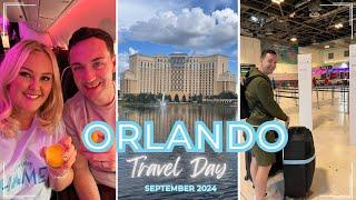 ORLANDO TRAVEL DAY ️ Virgin Premium Economy Manchester - MCO | Disney's Coronado Springs Resort