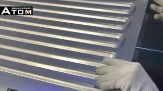 Heat sink welding demo video - ATOM WELDING EQUIPMENTS