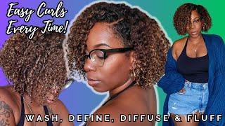 NO ADHESIVE  Stop OVERTHINKING Your Wig Install! How to WD2F CURLY Bob HD Clean Hairline RPGHair