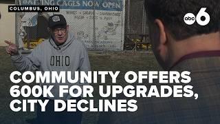 Community group offers $600K for ballpark upgrades, but members say city declined offer