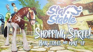 Shopping Spree - hair styles & make-up! | Star Stable Updates