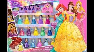 Princess Nail Polishes Kit Unboxing