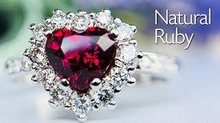 Beautiful Untreated 1.11ct Ruby Ring - Paul Reinhard