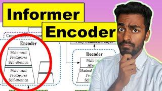 Informer Encoder architecture - EXPLAINED!