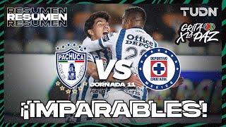 Resumen y gol | Pachuca vs Cruz Azul | Grita México C22 - J11 | TUDN