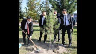 Erciyes Teknopark’da “Geleceğe Nefes” Fidanları Toprakla Buluşturuldu