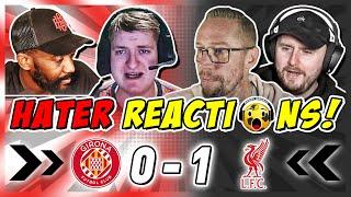 Liverpool RIVALS & HATERS DISSAPOINTED  Reaction to Girona 0-1 Liverpool | Champions League