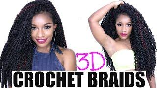 3D Crochet Braids (3 Styles in 1!) | TheBrilliantBeauty